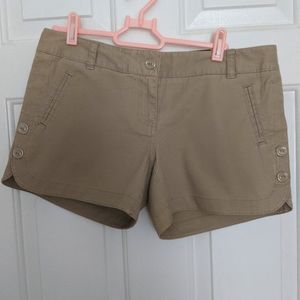 Limited NWT taupe shorts